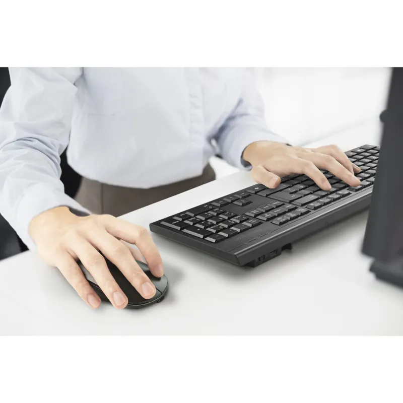 Keyboard Kensington K75560PT Black QWERTY